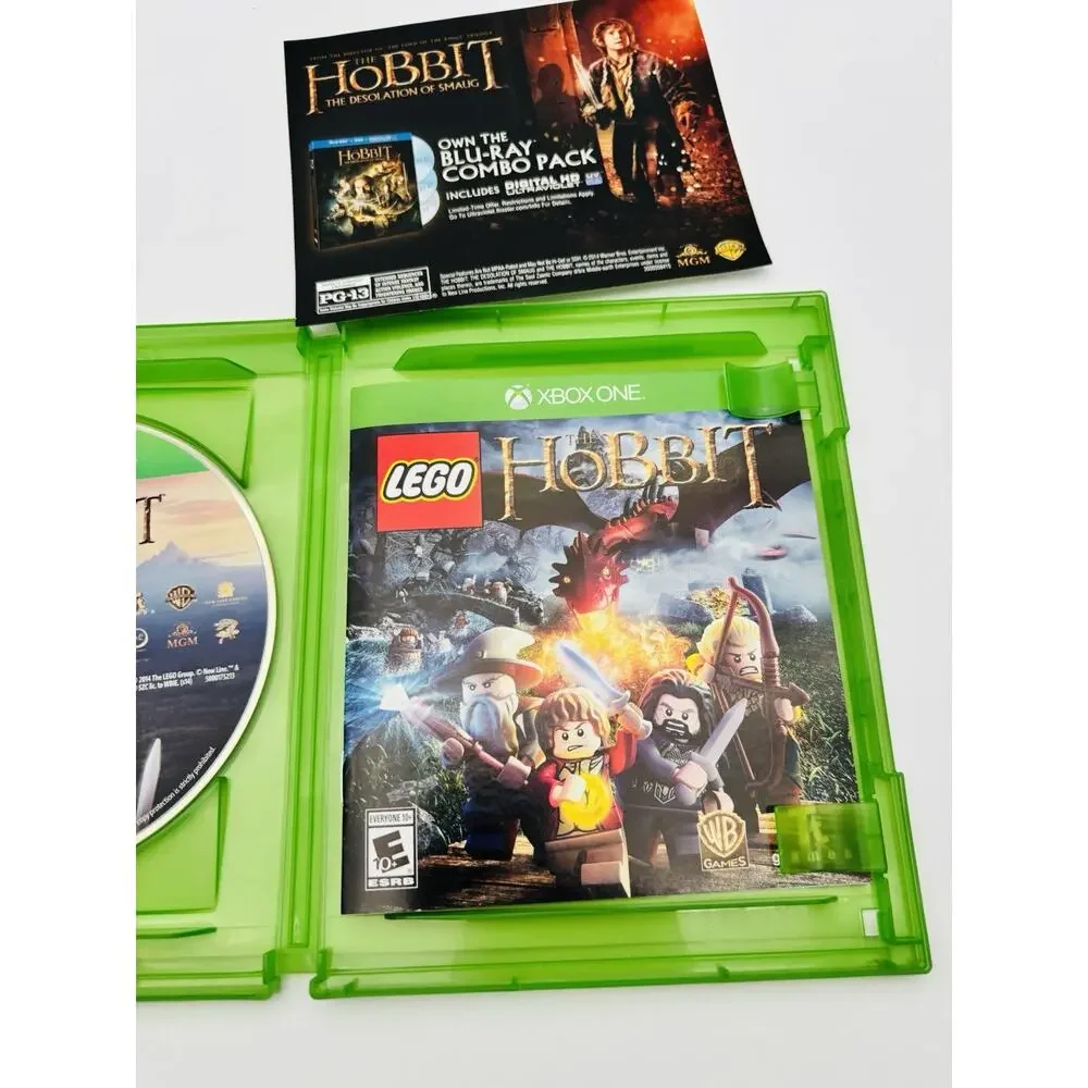 LEGO The Hobbit (Microsoft Xbox One, 2014) CIB Tested Works Complete VG Cond